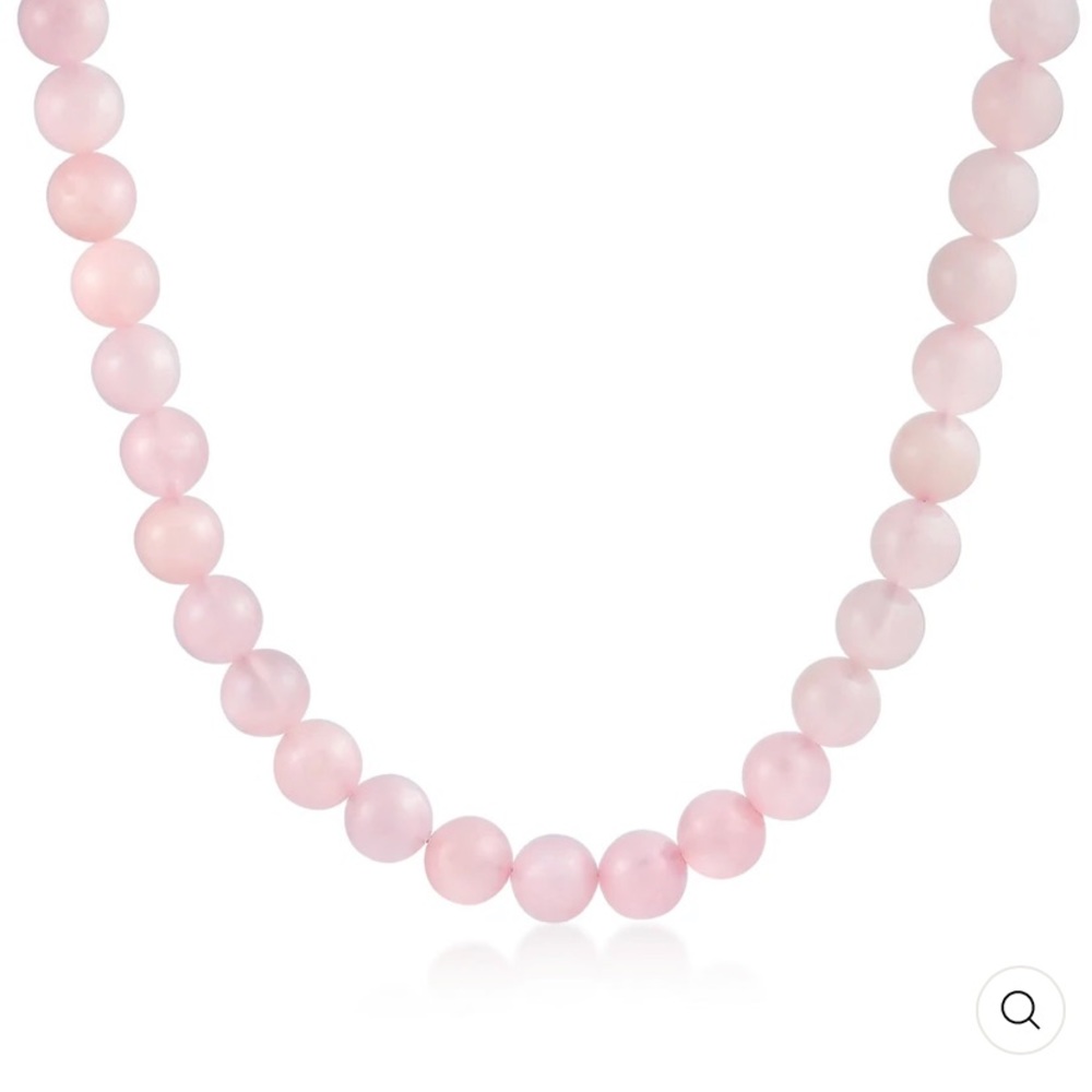 Moonstone Stone Bead Necklace